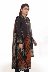 3 Piece Unstitched Printed Lawn Suit CA-42078
