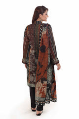 3 Piece Unstitched Printed Lawn Suit CA-42078