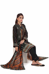 3 Piece Unstitched Printed Lawn Suit CA-42078