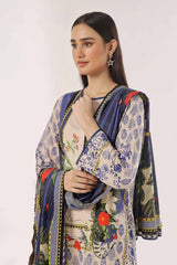 3 Piece Unstitched Printed Lawn Suit CLP-42136