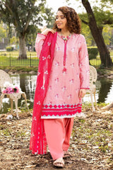 3 Piece Printed Lawn Unstitched Suit CL-32584 A