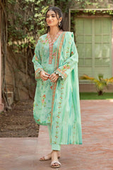 3 Piece Printed Lawn Unstitched Suit CL-32190