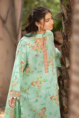 3 Piece Printed Lawn Unstitched Suit CL-32190