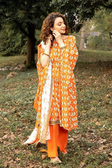 3 Piece Printed Lawn Unstitched Suit CL-32583 A