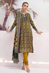 3 Piece Lawn Printed Unstitched Suit Cl-32450 B