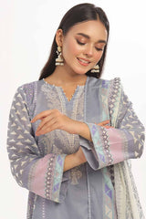 3 Piece Unstitched Printed Lawn Suit CLP-42001