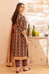 3 Piece Printed Lawn Unstitched Suit CL-32586 B