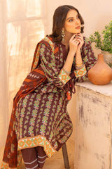 3 Piece Printed Lawn Unstitched Suit CL-32586 B