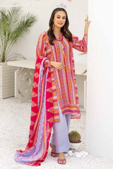 3 Piece Printed Lawn Unstitched Suit CL-32585 A