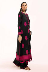 3 Piece Unstitched Embroidered Acrylic Suit with Embroidered Pashmina Dupatta AP-42016