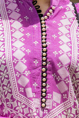 3 Piece Unstitched Printed Karandi Suit AY-42002