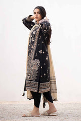 3 Piece Printed Embroidered Lawn Unstitched Suit B-32025