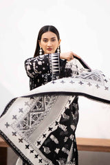 3 Piece Printed Lawn Unstitched Suit B-42013