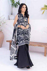 3 Piece Printed Lawn Unstitched Suit B-42015