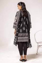 3 Piece Unstitched Printed Lawn Suit B-42018