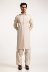 Beige Basic Suit SK-P24-055
