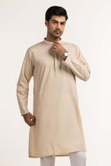 Beige Embroidered Kurta KR-EMB24-037