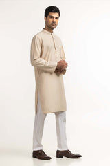 Beige Embroidered Kurta KR-EMB24-037