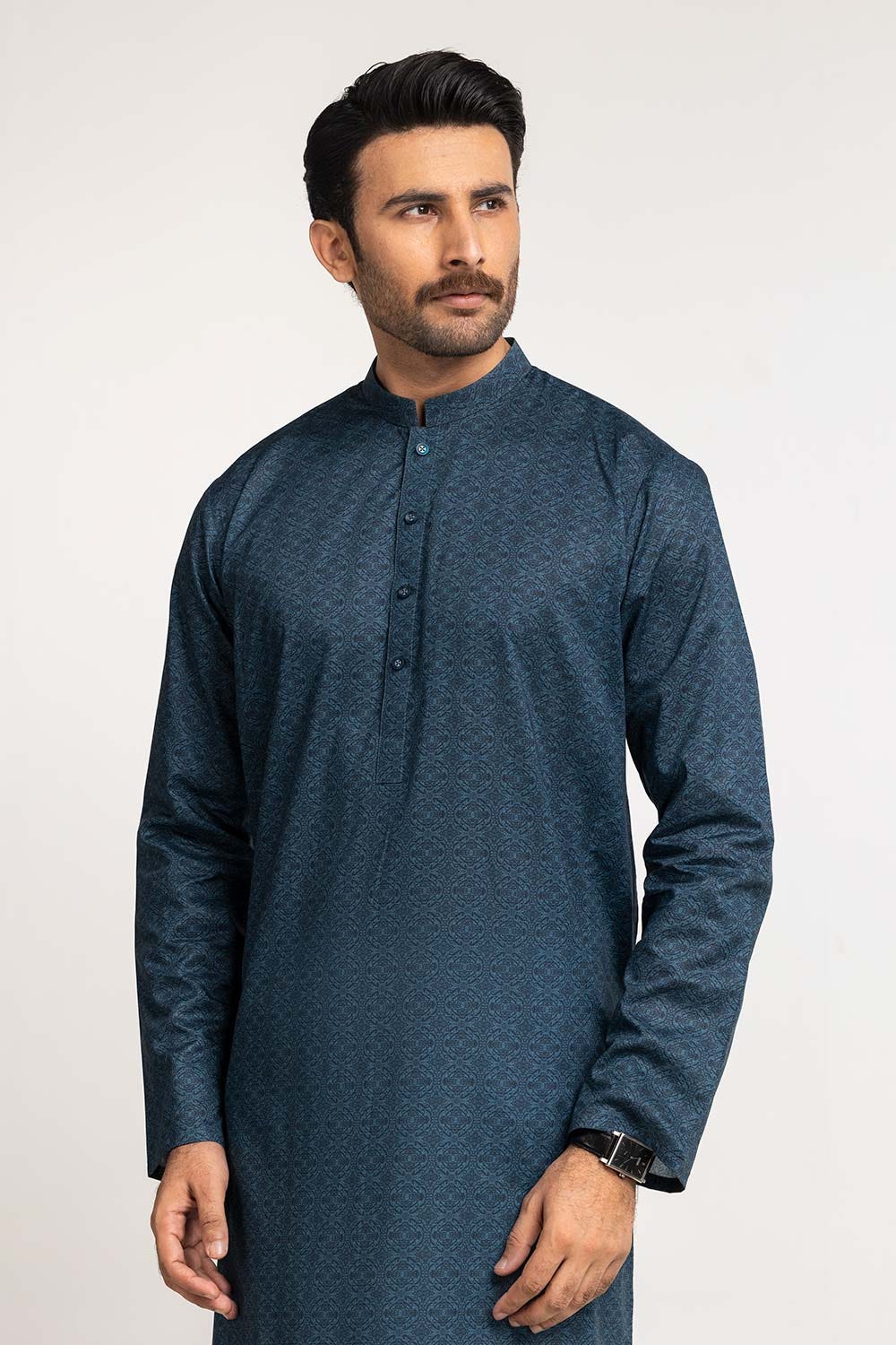 Blue Styling Kurta KR-STY24-030
