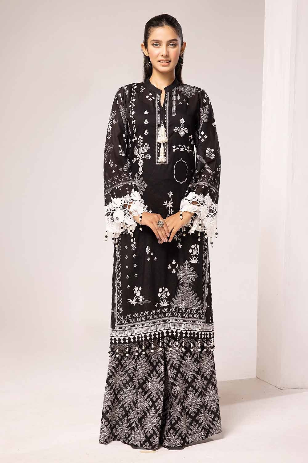 2 Piece Unstitched Printed Lawn Suit BT-42007
