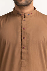 Caramel Brown Basic Suit SK-S23-022