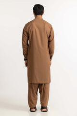 Caramel Brown Basic Suit SK-S23-022