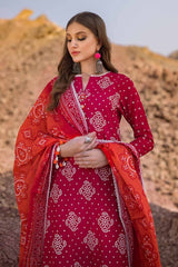 3 Piece Embroidered Printed Lawn Unstitched Suit CL-42006