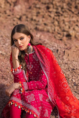 3 Piece Embroidered Printed Lawn Unstitched Suit CL-42006