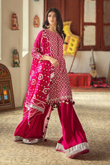 3 Piece Lacquer Printed Lawn Unstitched Suit CL-42008 B