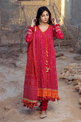 3 Piece Printed Lawn Unstitched Suit CL-42009 A