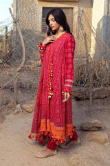 3 Piece Printed Lawn Unstitched Suit CL-42009 A