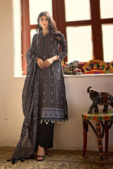 3 Piece Printed Lawn Unstitched Suit CL-42009 B