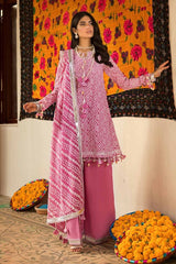 3 Piece Lacquer Printed Lawn Unstitched Suit CL-42010 B