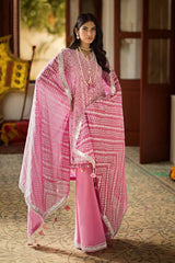 3 Piece Lacquer Printed Lawn Unstitched Suit CL-42010 B