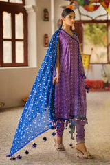 3 Piece Printed Lawn Unstitched Suit CL-42016 B