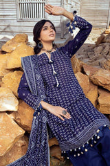3 Piece Printed Lawn Unstitched Suit CL-42017 A