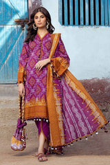 3 Piece Printed Lawn Unstitched Suit CL-42018 A