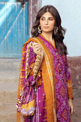 3 Piece Printed Lawn Unstitched Suit CL-42018 A