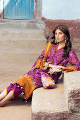 3 Piece Printed Lawn Unstitched Suit CL-42018 A