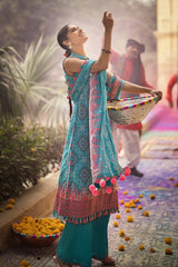 3 Piece Printed Lawn Unstitched Suit CL-42018 B