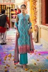 3 Piece Printed Lawn Unstitched Suit CL-42018 B