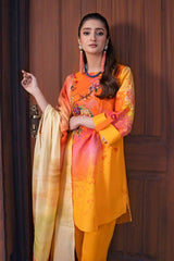 3 Piece Printed Lawn Unstitched Suit CL-42022 A