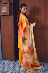 3 Piece Printed Lawn Unstitched Suit CL-42022 A