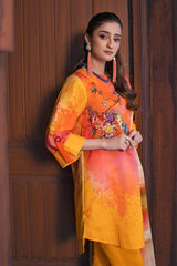 3 Piece Printed Lawn Unstitched Suit CL-42022 A