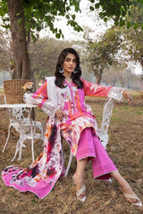 3 Piece Printed Embroidered Lawn Unstitched Suit CL-42027