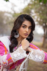 3 Piece Printed Embroidered Lawn Unstitched Suit CL-42027