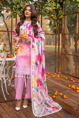 3 Piece Printed Embroidered Lawn Unstitched Suit CL-42028