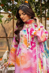 3 Piece Printed Embroidered Lawn Unstitched Suit CL-42028