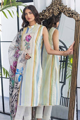 3 Piece Printed Lawn Unstitched Suit CL-42029 A