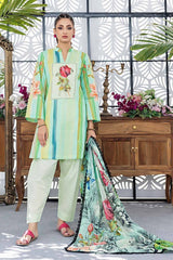 3 Piece Printed Lawn Unstitched Suit CL-42029 B